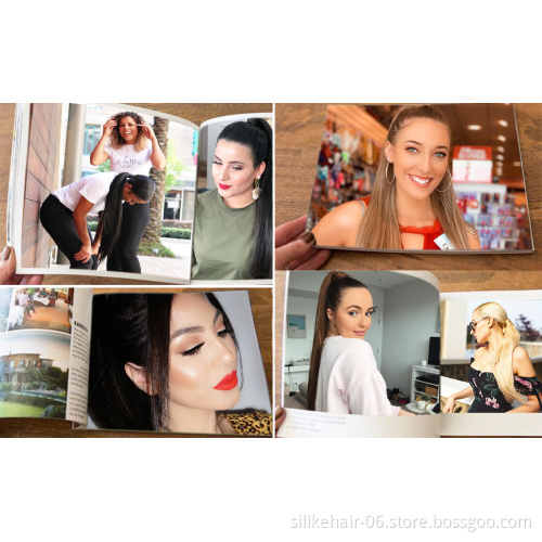 Curly Straight Pony Tail Custom-made  Long Clip In Synthetic Heat Resistant Fiber Hair Extension Wrap Around Hairpiece Ponytail